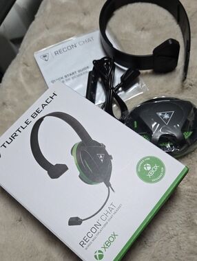 Turtle Beach Recon Chat Wired Xbox Headset - Black & Green